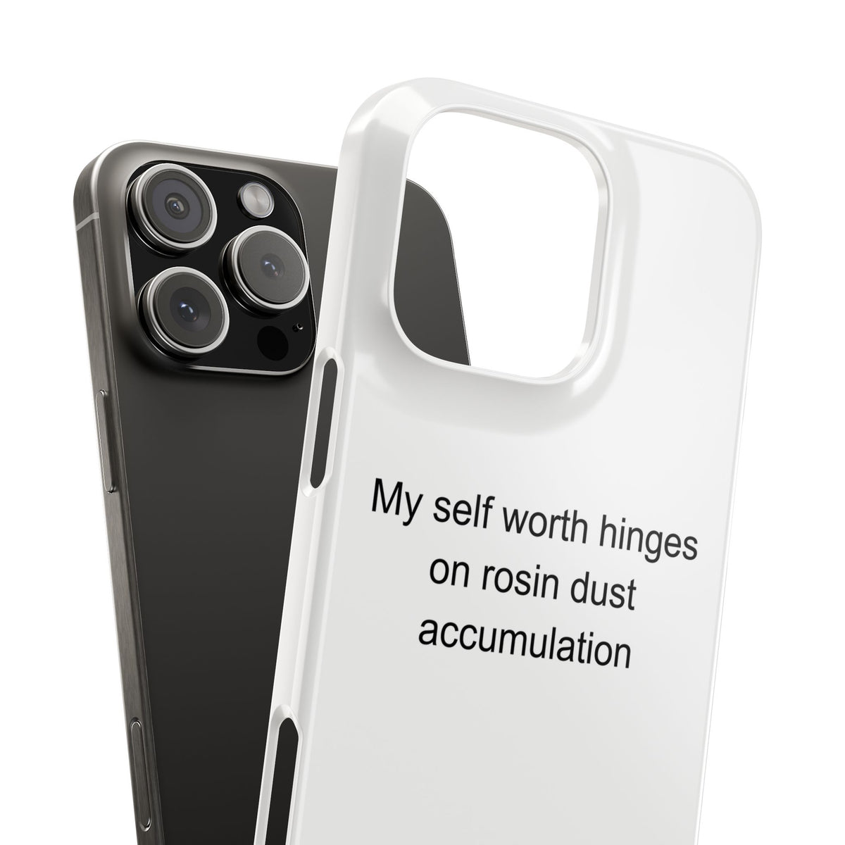 Classical Musician Phone Case – Self Worth Rosin Dust Humor Gift