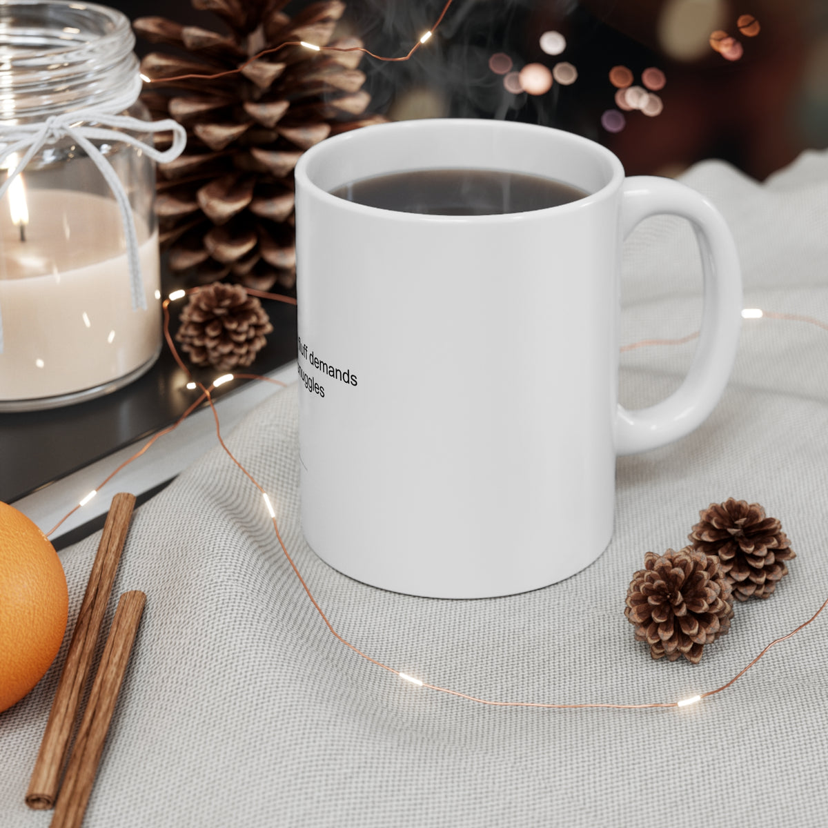 Shih Tzu Owner Mug – Pocket-Sized Fluff Demands All the Snuggles