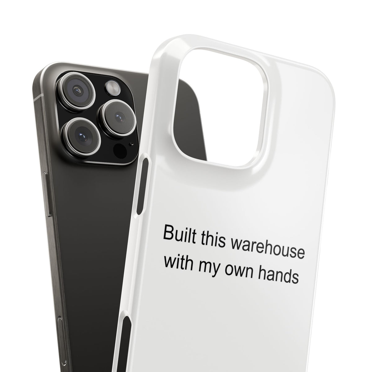 Warehouse Worker Pride Phone Case – Built This Warehouse with My Own Hands