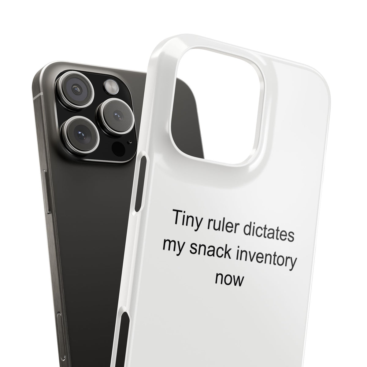 Shih Tzu Owner Phone Case - Tiny Ruler Dictates My Snack Inventory Now
