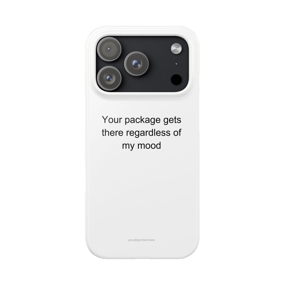 Delivery Driver Phone Case – Dark Humor Gift for Drivers