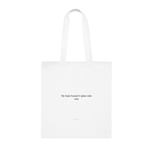 IVF Mom Tote Bag – My Hope Housed in Glass Vials Now Pride Gift