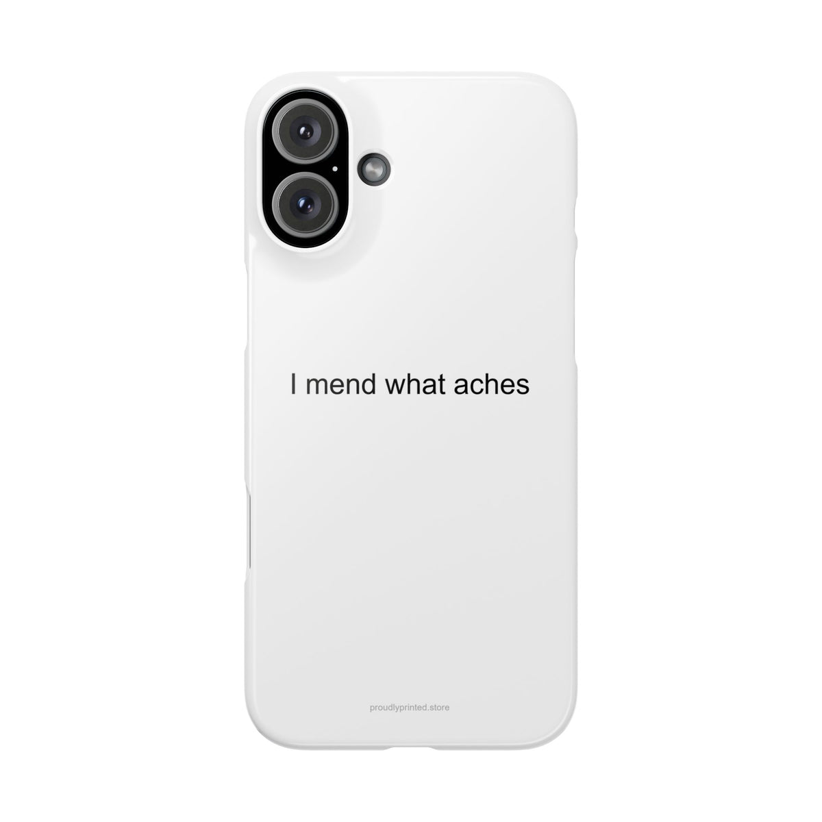 Physiotherapist Pride Phone Case – 'I Mend What Aches' Gift for PTs
