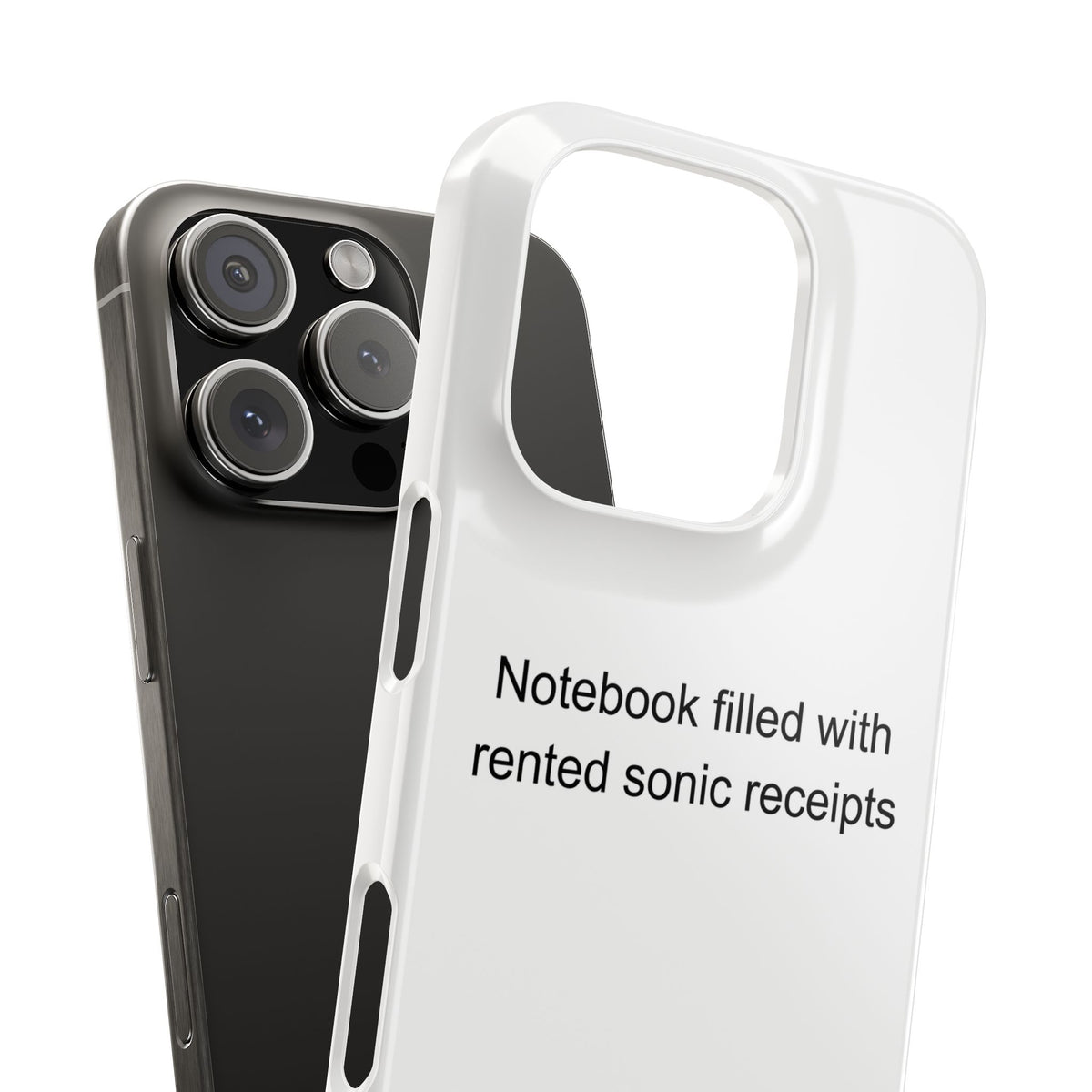 Session Musician Phone Case – 'Rented Sonic Receipts' Dark Humor Gift