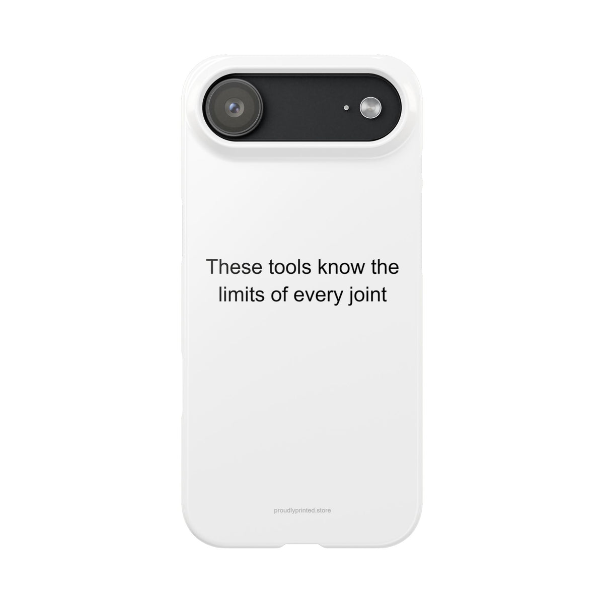 Occupational Therapist Phone Case - Dark Humor Joint Limits Gift