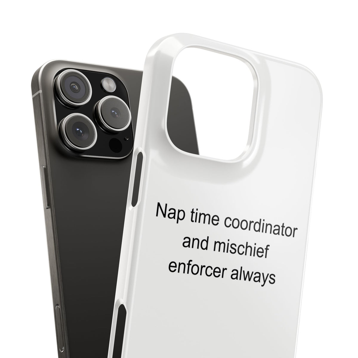 Funny Uncle Phone Case – Nap Time Coordinator & Mischief Enforcer
