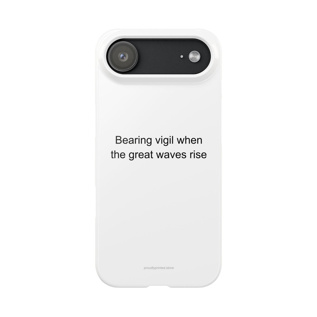 Coast Guard Phone Case – Bearing Vigil When the Great Waves Rise