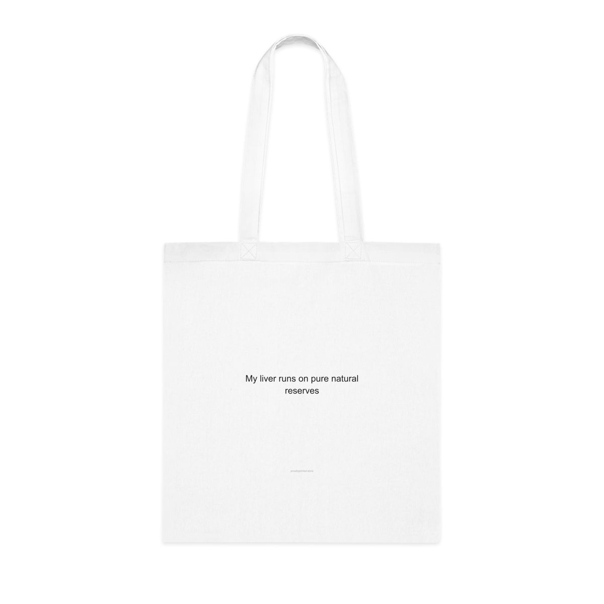 My liver runs on pure natural reserves - Off-Grid Liver Tote Bag