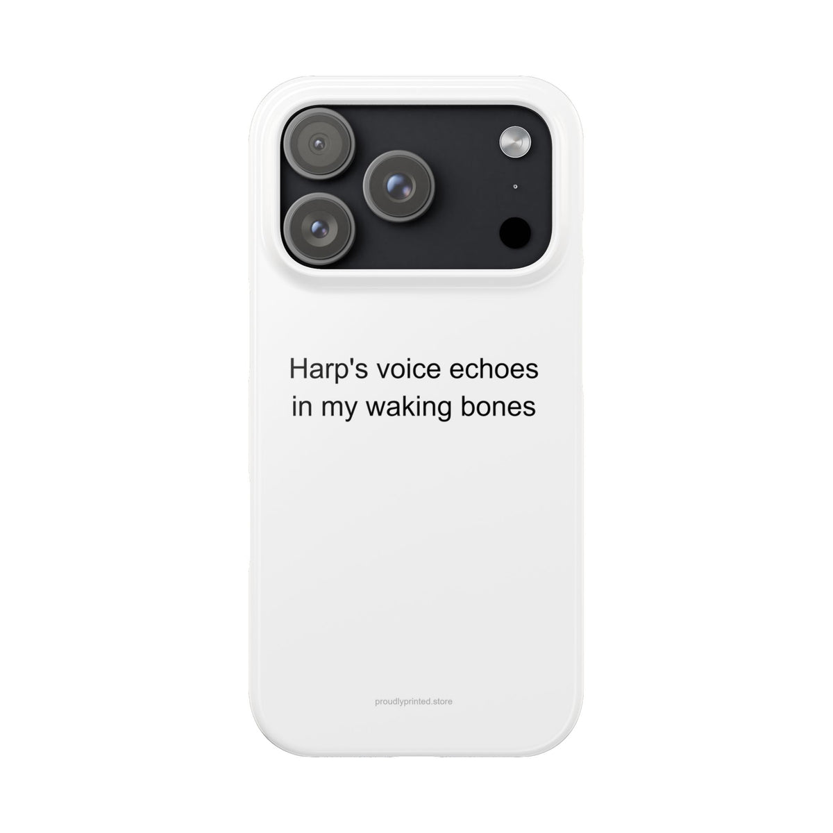 Harpist Pride Phone Case – Echoes in My Waking Bones