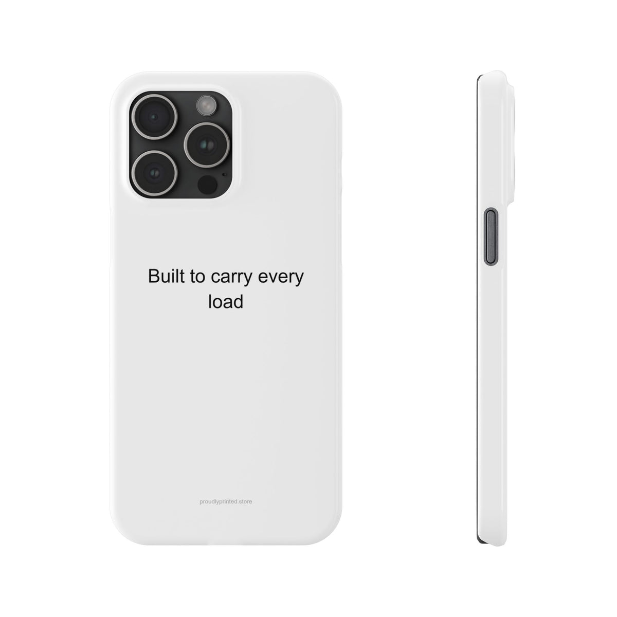 Motivational Builder Phone Case – Built to Carry Every Load