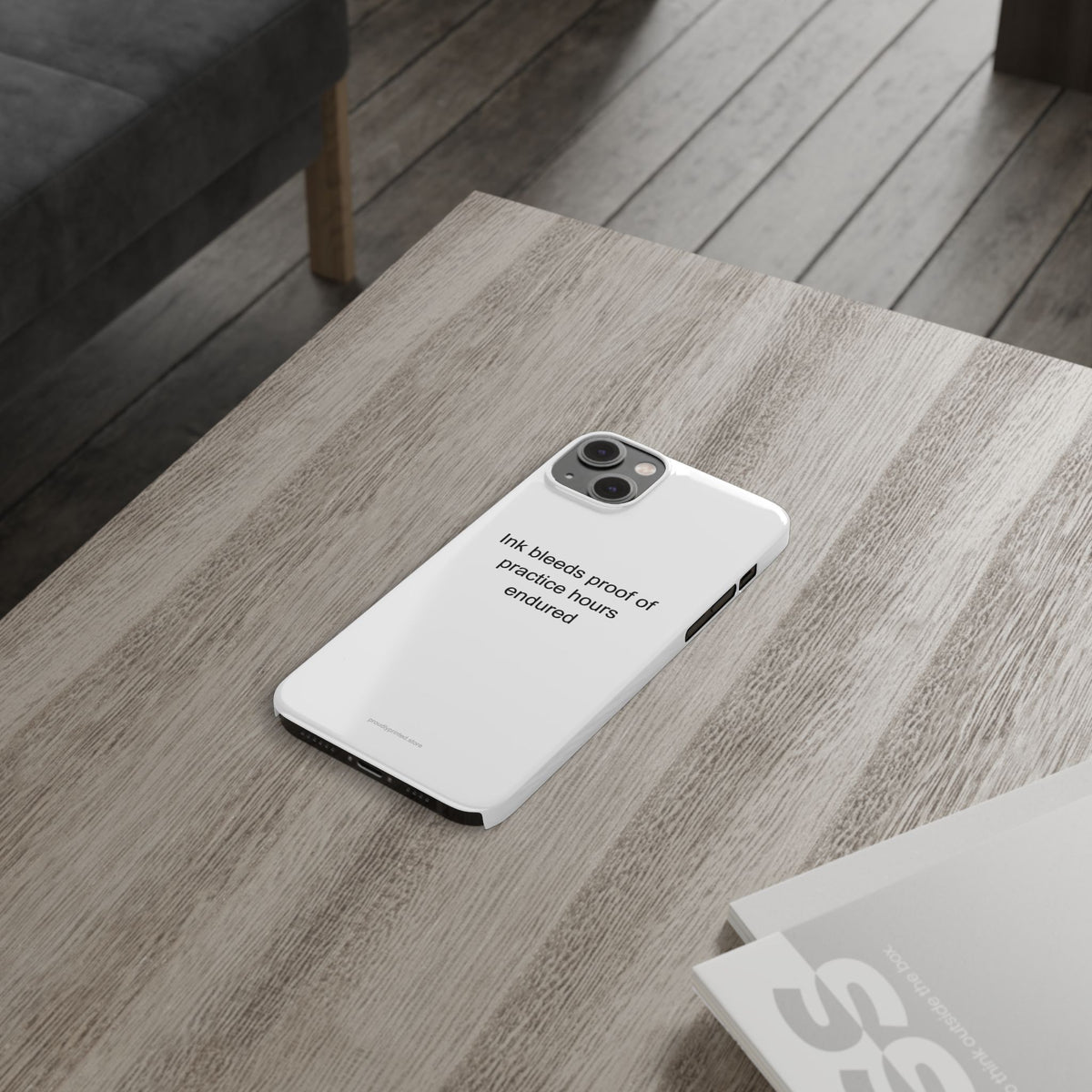 Pianist Phone Case – Ink Bleeds Proof of Practice Hours Endured