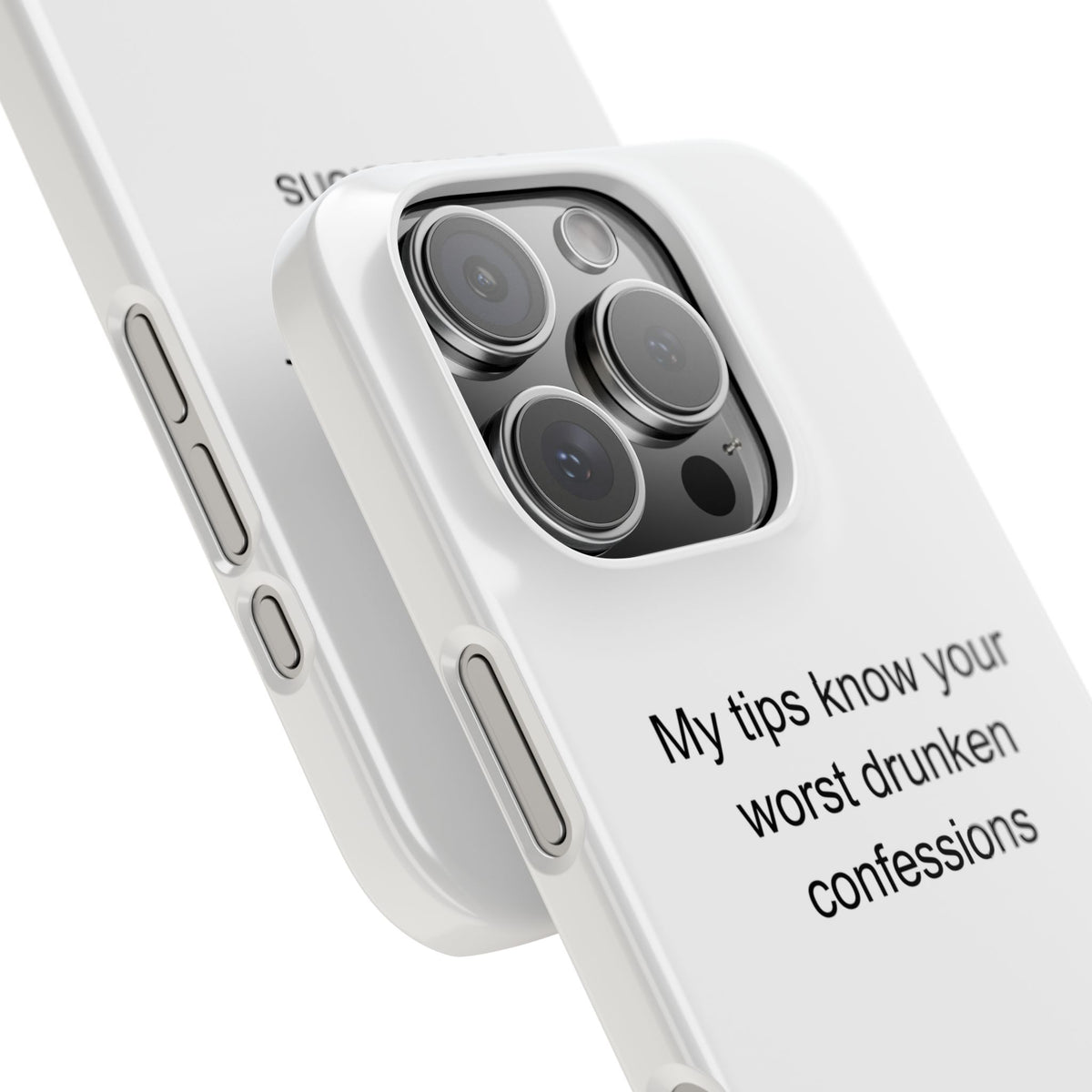 My tips know your worst drunken confessions - Bartender Phone Case