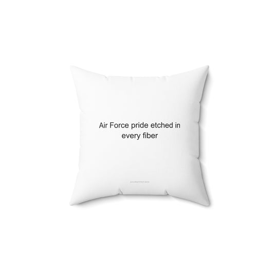 Air Force Veteran Pride Pillow – Honor Service with Every Fiber