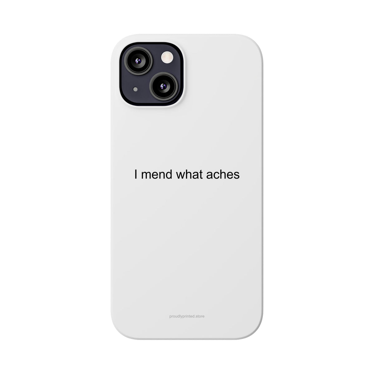 Physiotherapist Pride Phone Case – 'I Mend What Aches' Gift for PTs