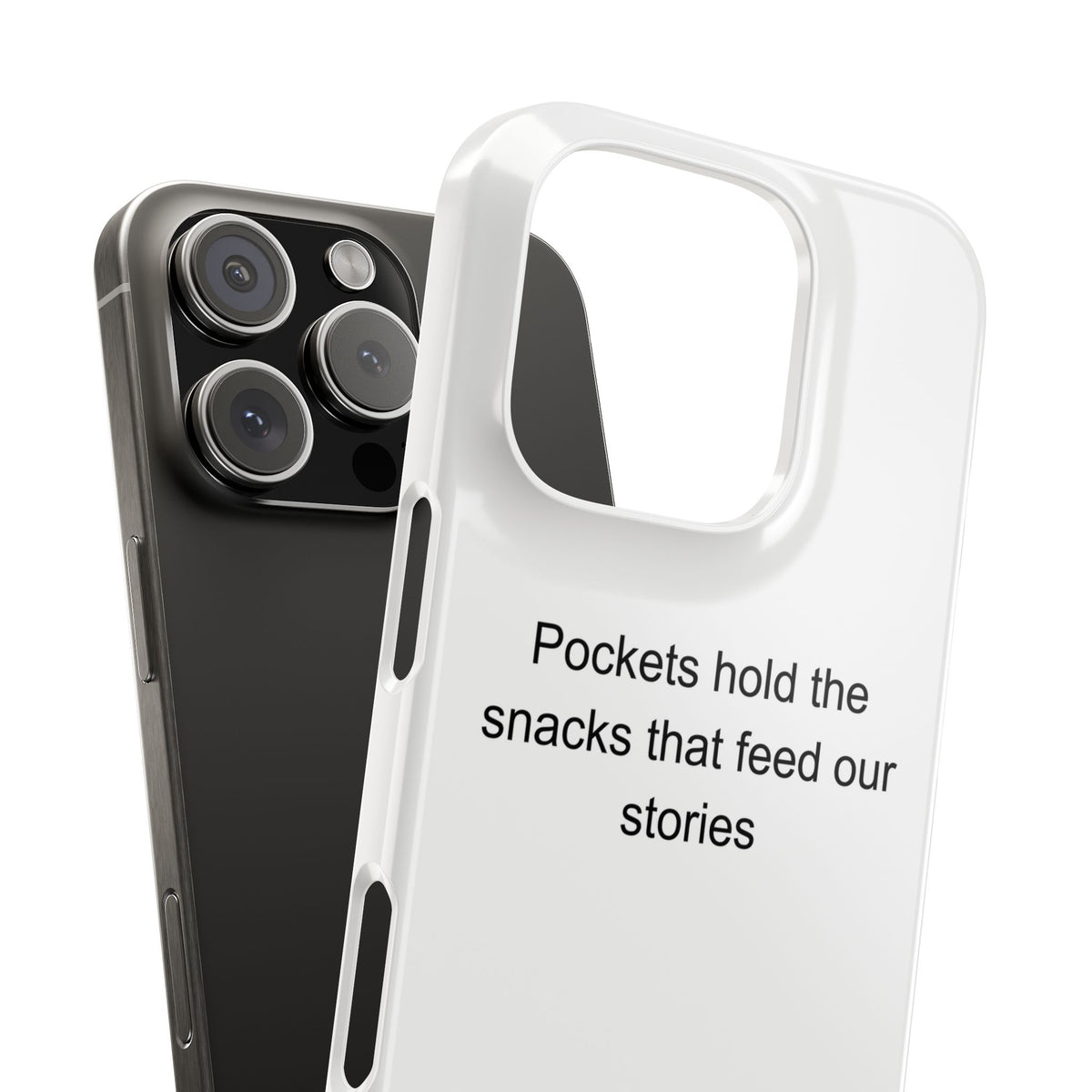 Homeschool Parent Heartfelt Phone Case – Pockets Hold the Snacks That Feed Our S