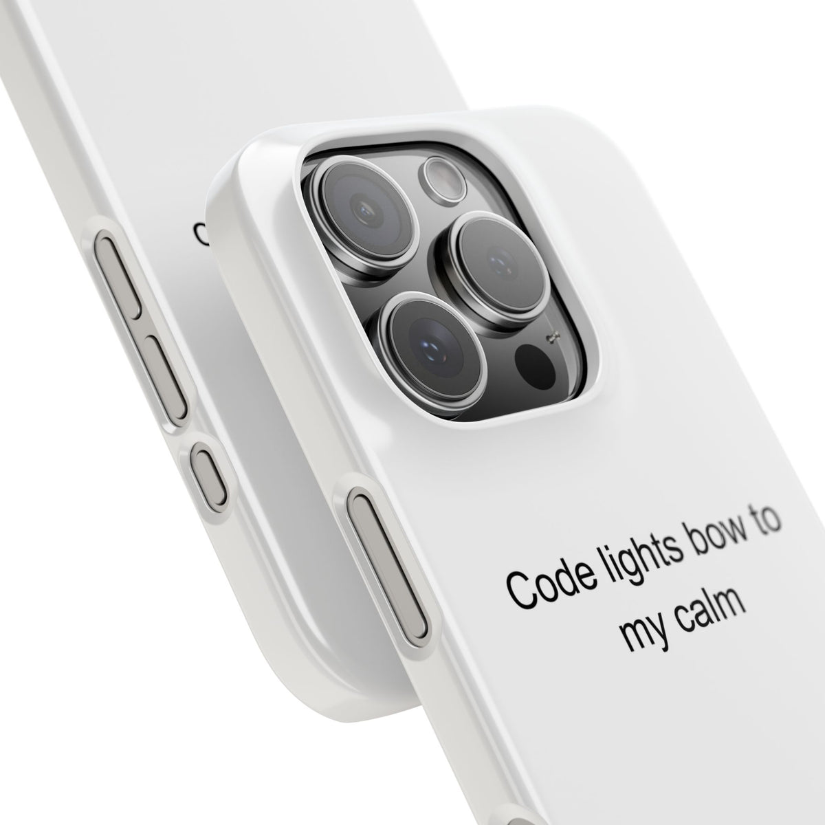 ER Doctor Phone Case – 'Code Lights Bow to My Calm' Pride Gift