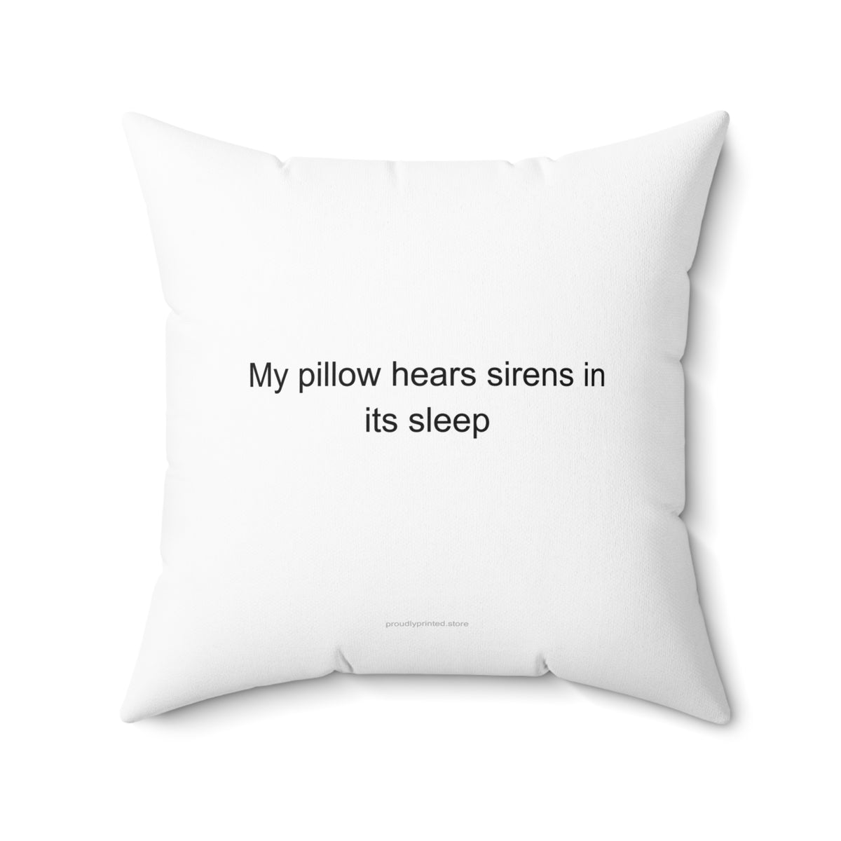 Sarcastic EMT Pillow – Funny Gift for Paramedics & First Responders
