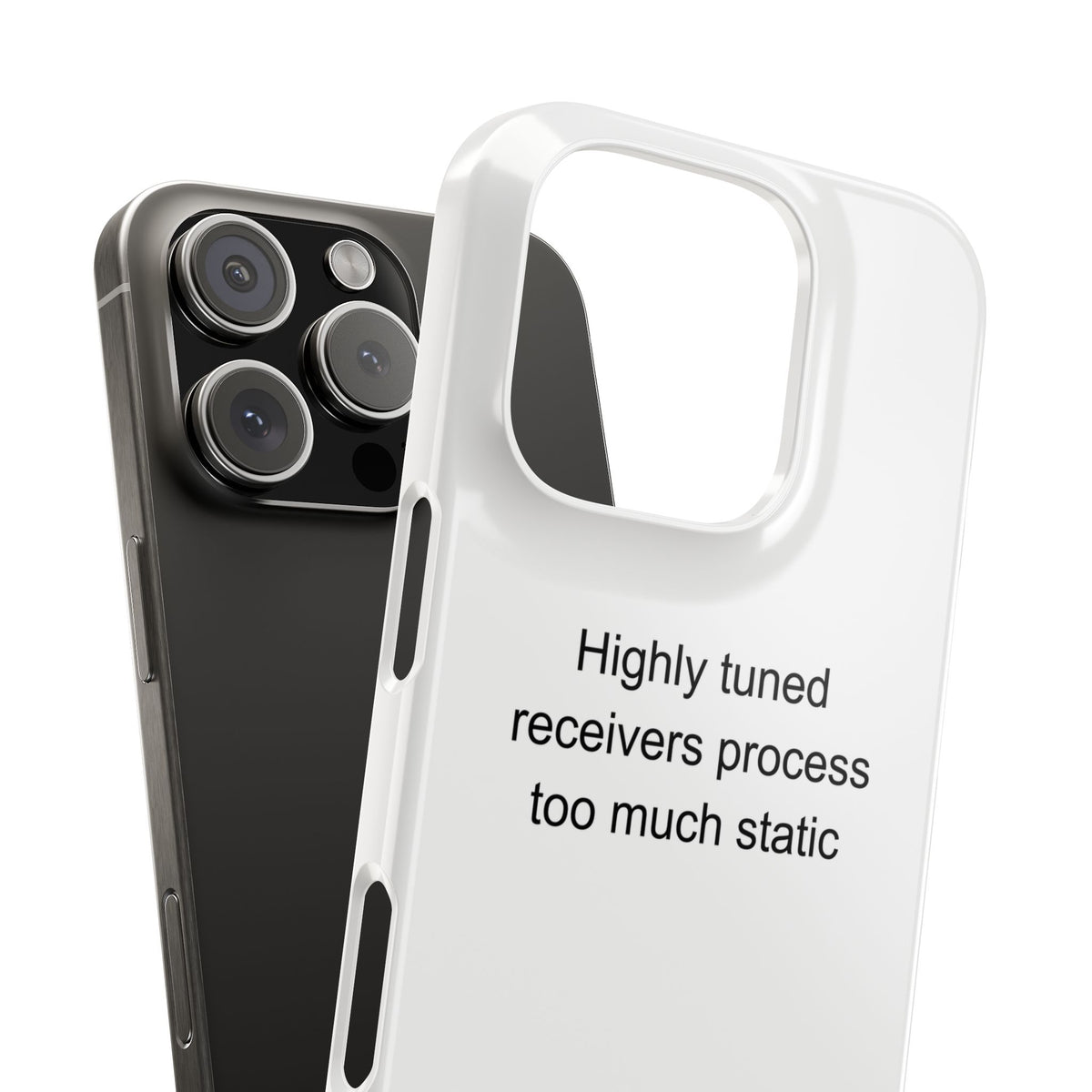 Highly Sensitive Person Phone Case – Dark Humor Gift for HSPs