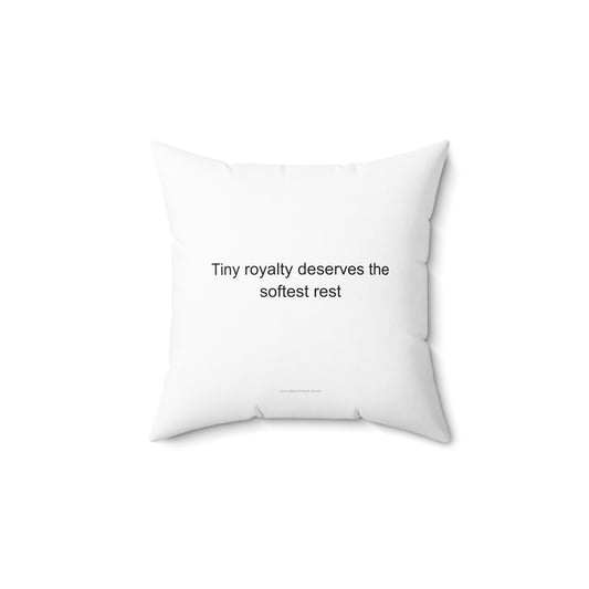 Yorkshire Terrier Owner Pillow - Tiny Royalty Soft Rest Gift for Yorkie Lovers