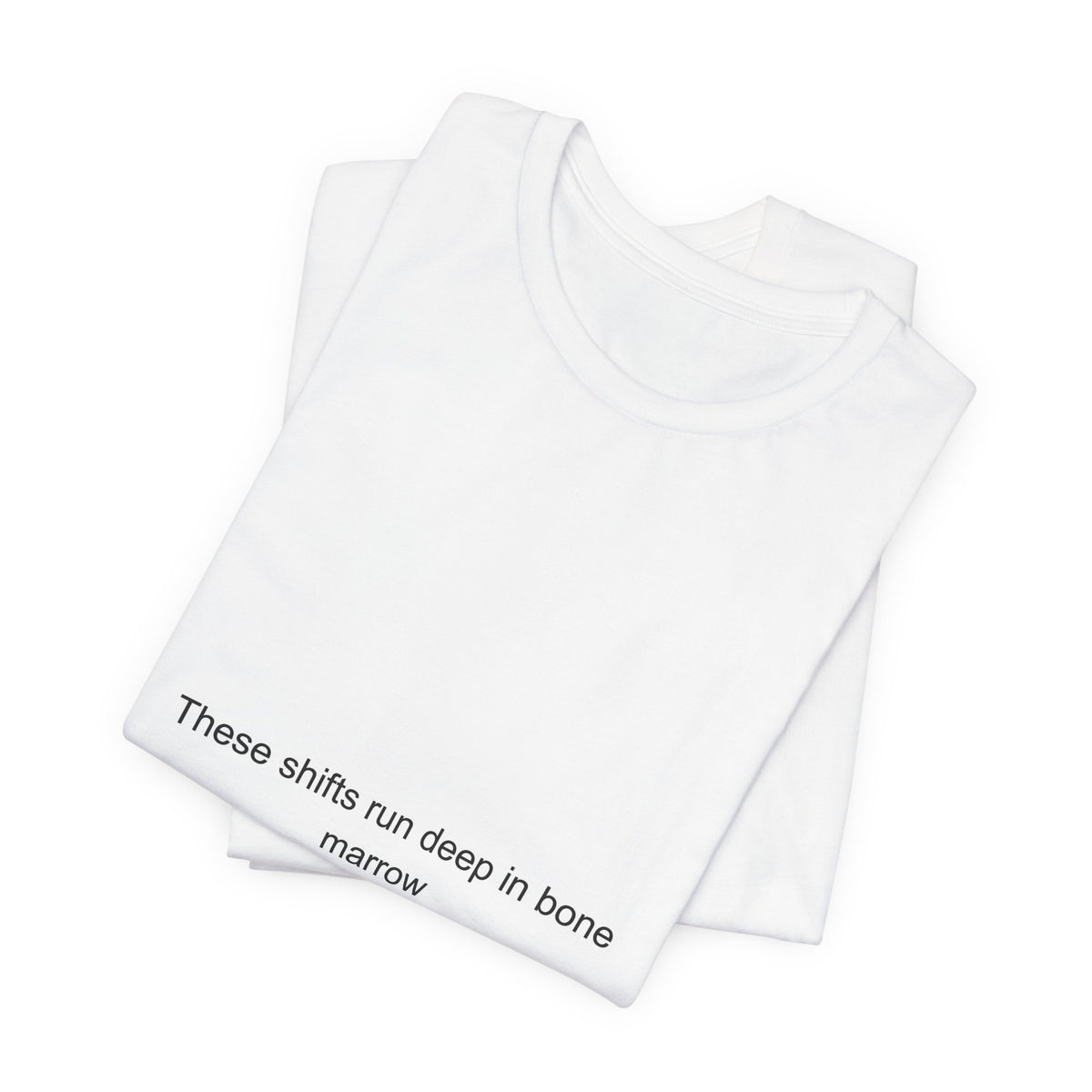 RN Pride T-Shirt | 'These Shifts Run Deep in Bone Marrow' Nurse Gift