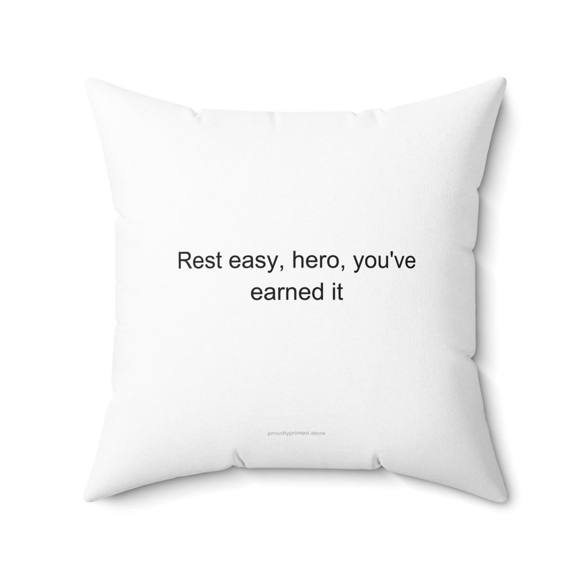 Paramedic Pillow – Rest Easy Hero, You've Earned It Gift