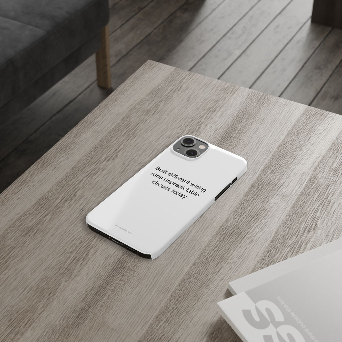 ADHD Adult Phone Case - Built Different Wiring Unpredictable Circuits