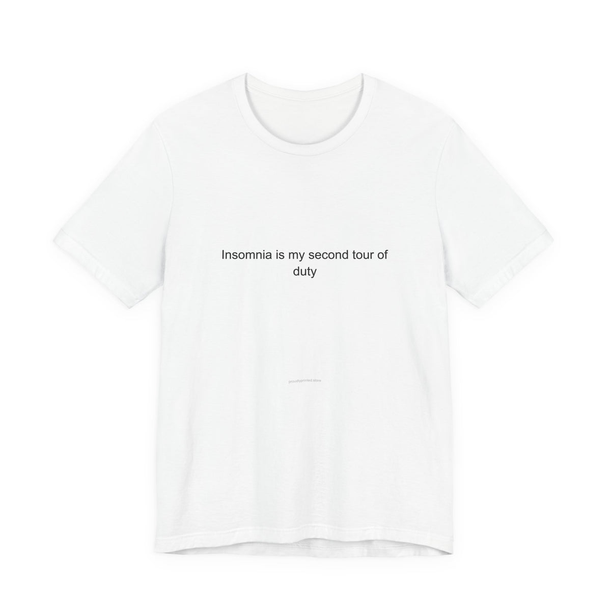 Air Force Veteran Insomnia T-Shirt - Dark Humor Military Tee