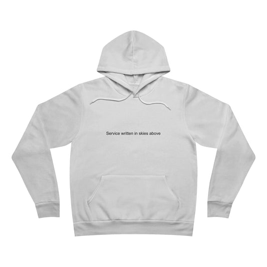 Air Force Veteran Hoodie – Service Written in Skies Above