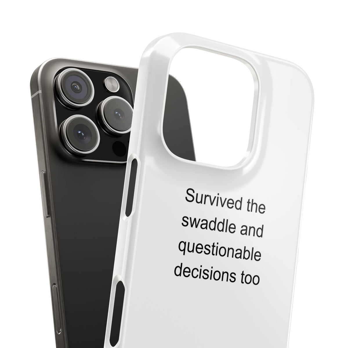 First Time Mom Phone Case - Funny Survival Gift for New Moms