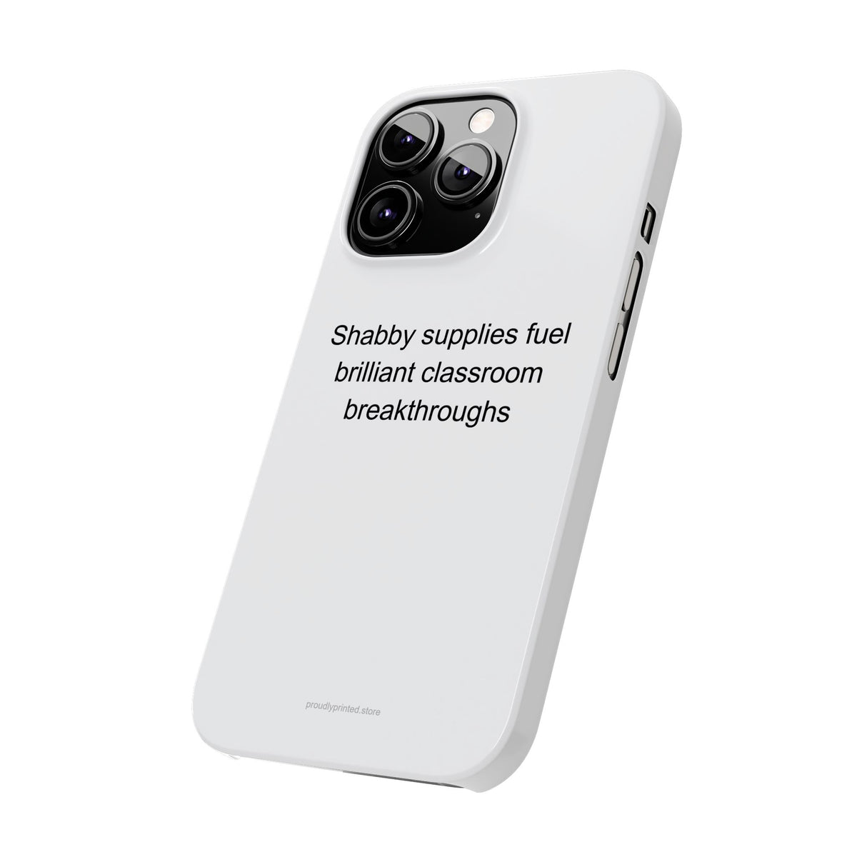 Science Teacher Phone Case – Heartfelt Gift for Underpaid Educators