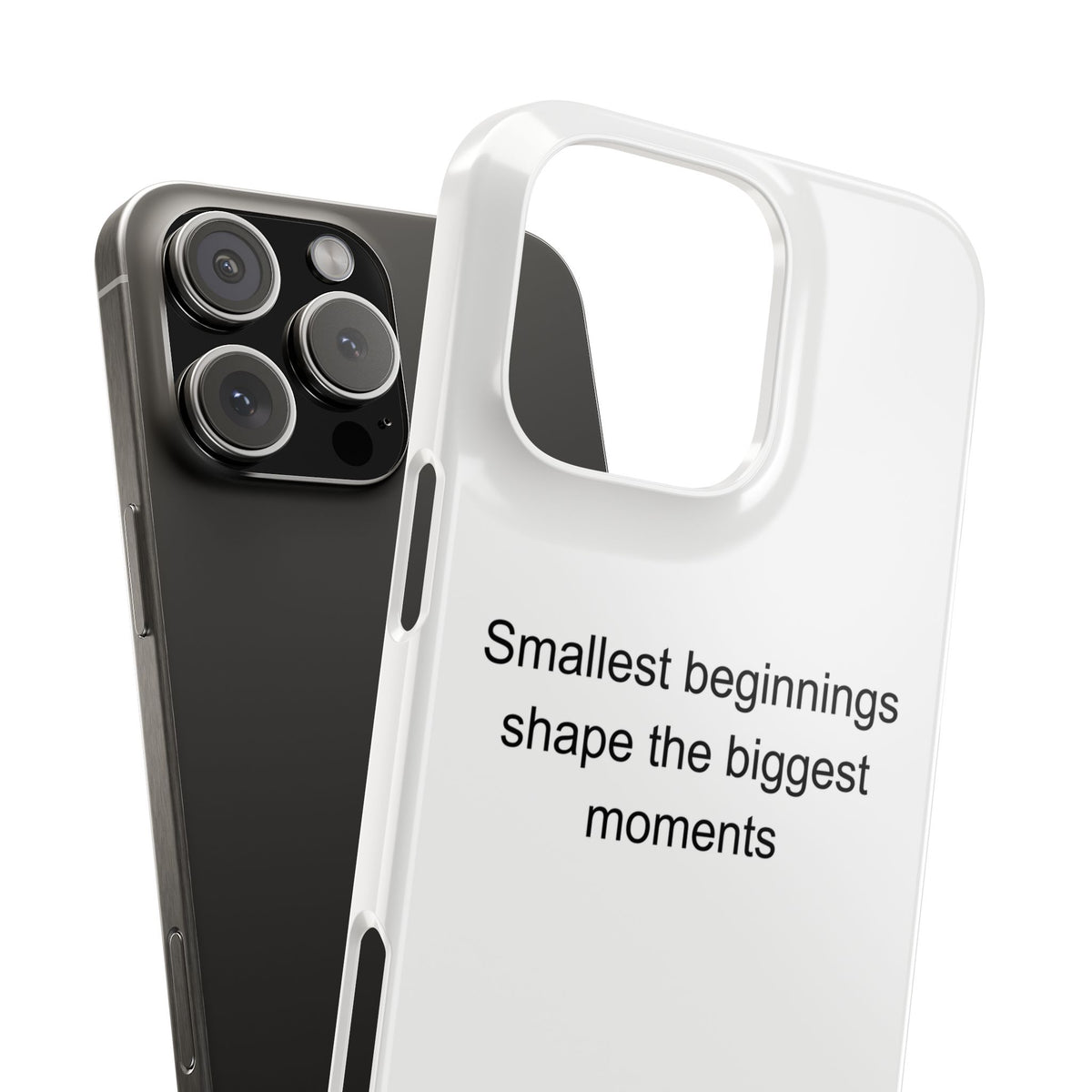 Motivational Premature Baby Parent Phone Case - Smallest Beginnings