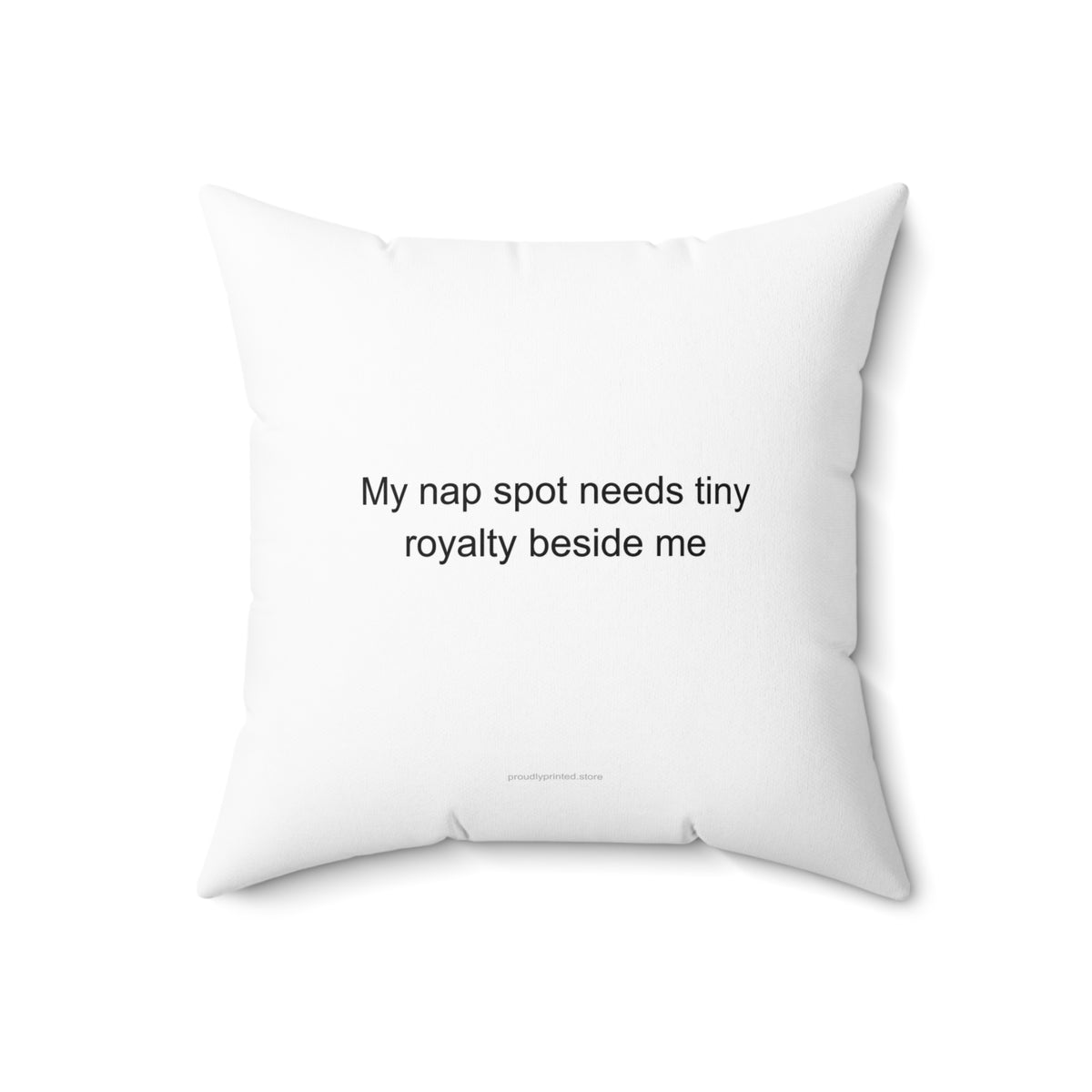Yorkshire Terrier Owner Pillow | Tiny Royalty Nap Spot Gift