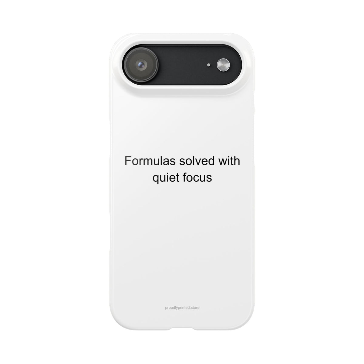 Pharmacist Phone Case – Formulas Solved with Quiet Focus Pride Gift