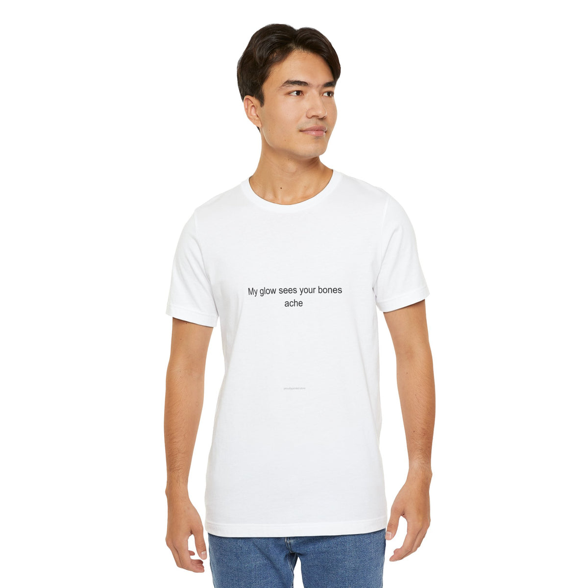 Radiographer Dark Humor T-Shirt | My Glow Sees Your Bones Ache