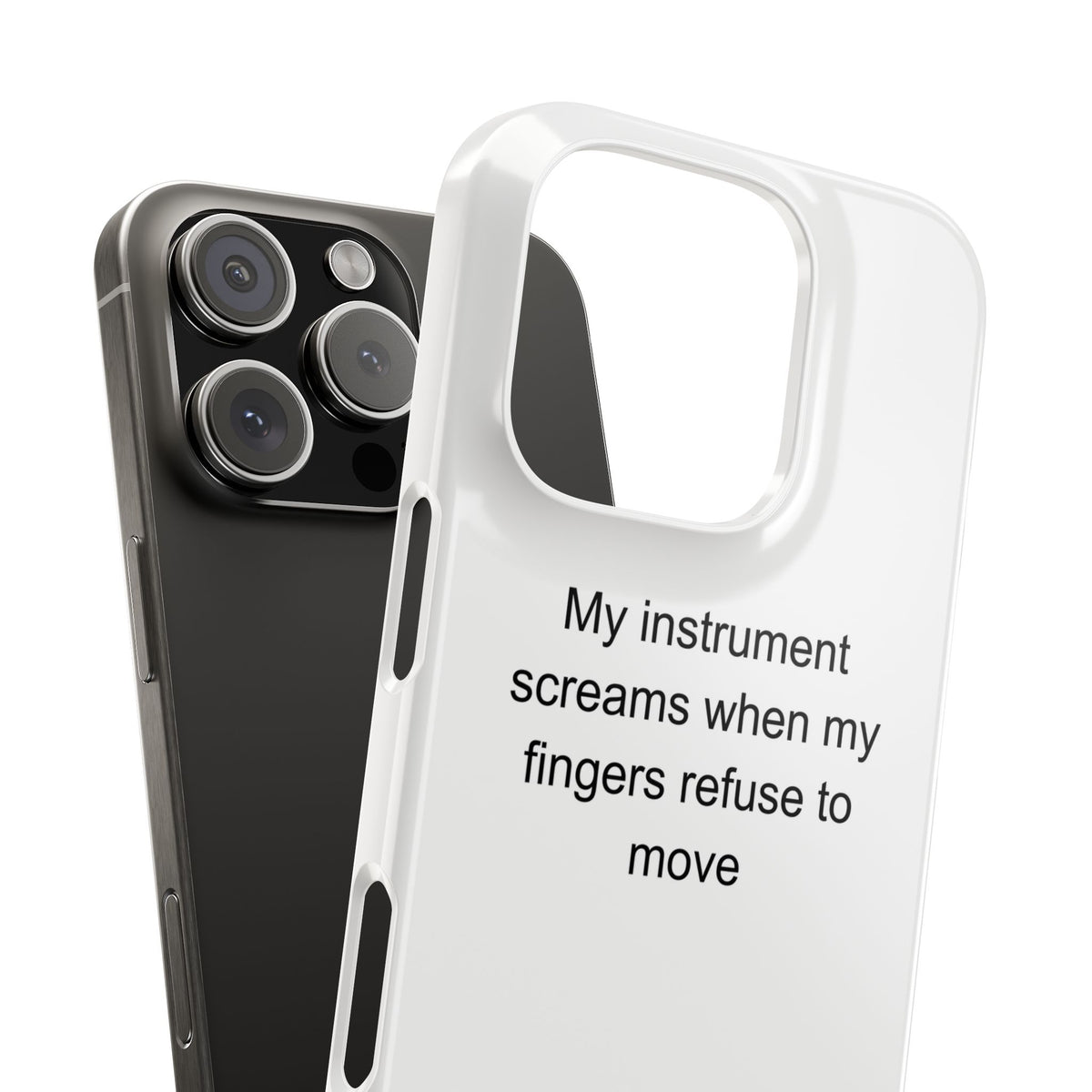 Oboist Phone Case - My Instrument Screams When My Fingers Refuse to Move