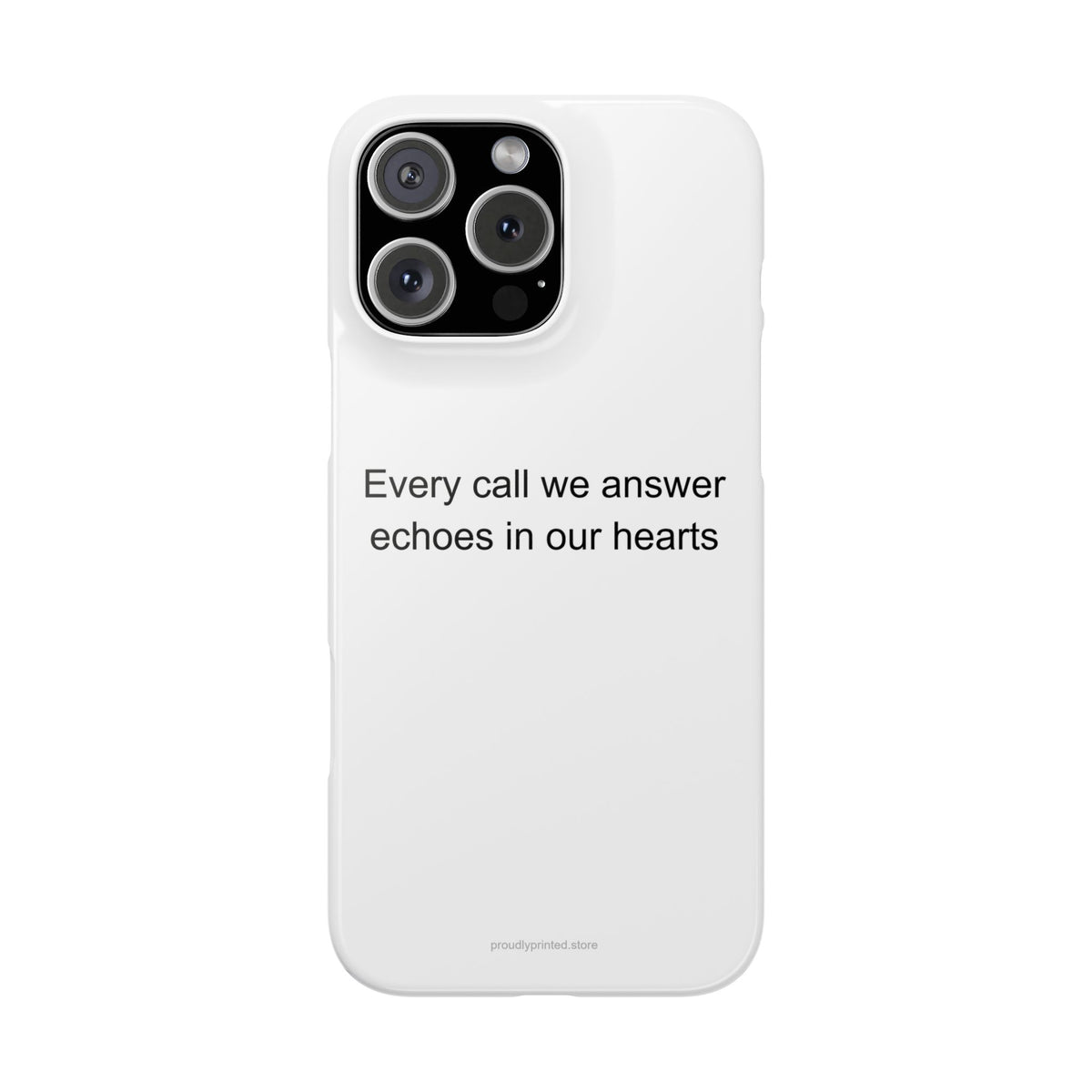 Heartfelt EMT Phone Case – Every Call Echoes in Our Hearts