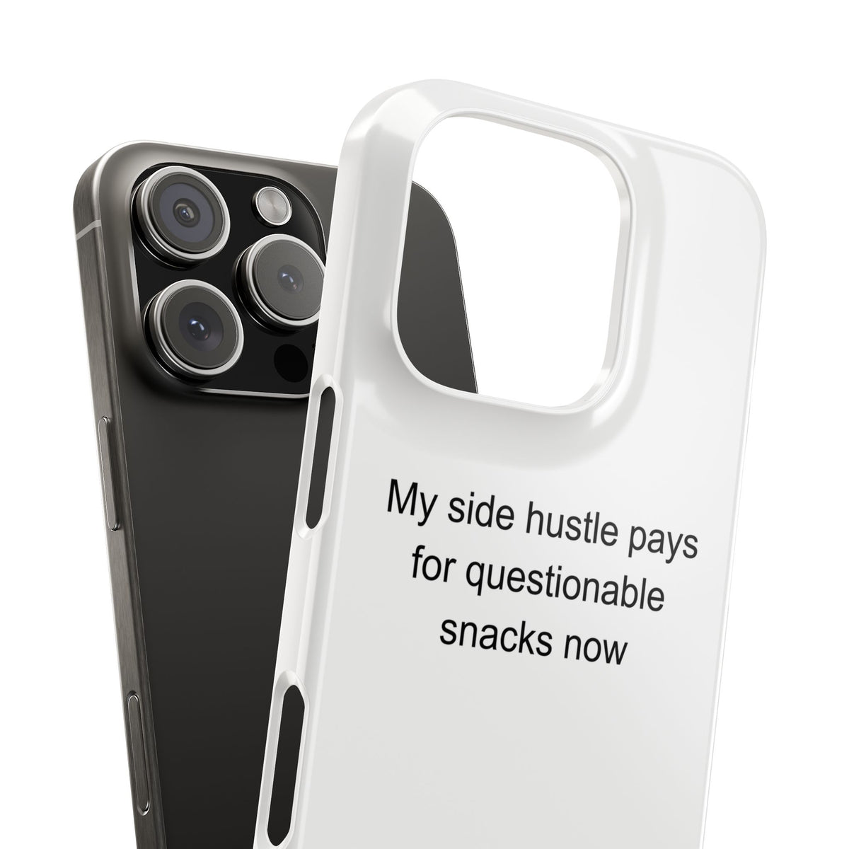 My side hustle pays for questionable snacks now - Self-Employed Phone Case