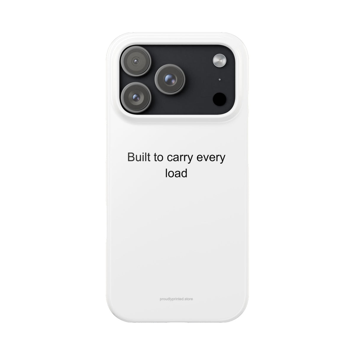 Motivational Builder Phone Case – Built to Carry Every Load