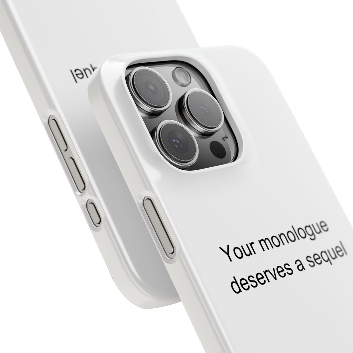 Sarcastic Psychiatrist Phone Case – Your Monologue Deserves a Sequel