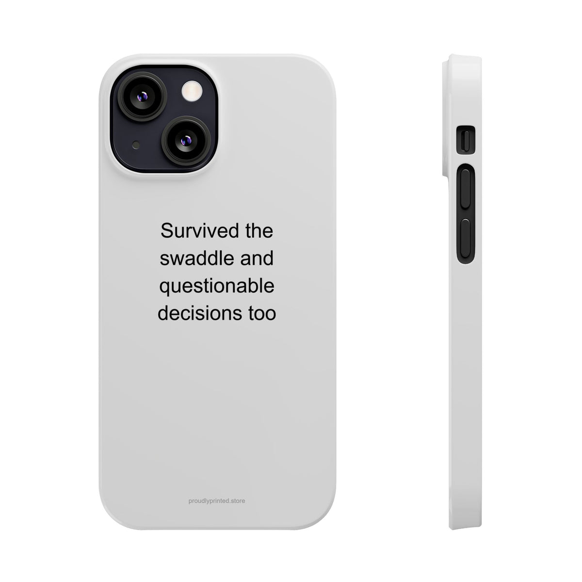 First Time Mom Phone Case - Funny Survival Gift for New Moms