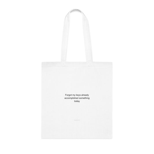 ADHD Adult Tote Bag - Funny Forgetful Gift for Men & Women