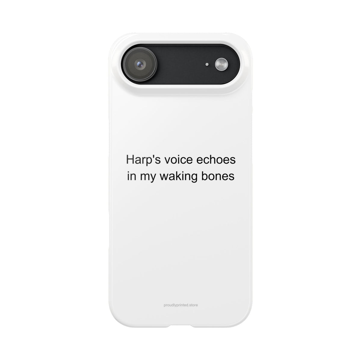 Harpist Pride Phone Case – Echoes in My Waking Bones