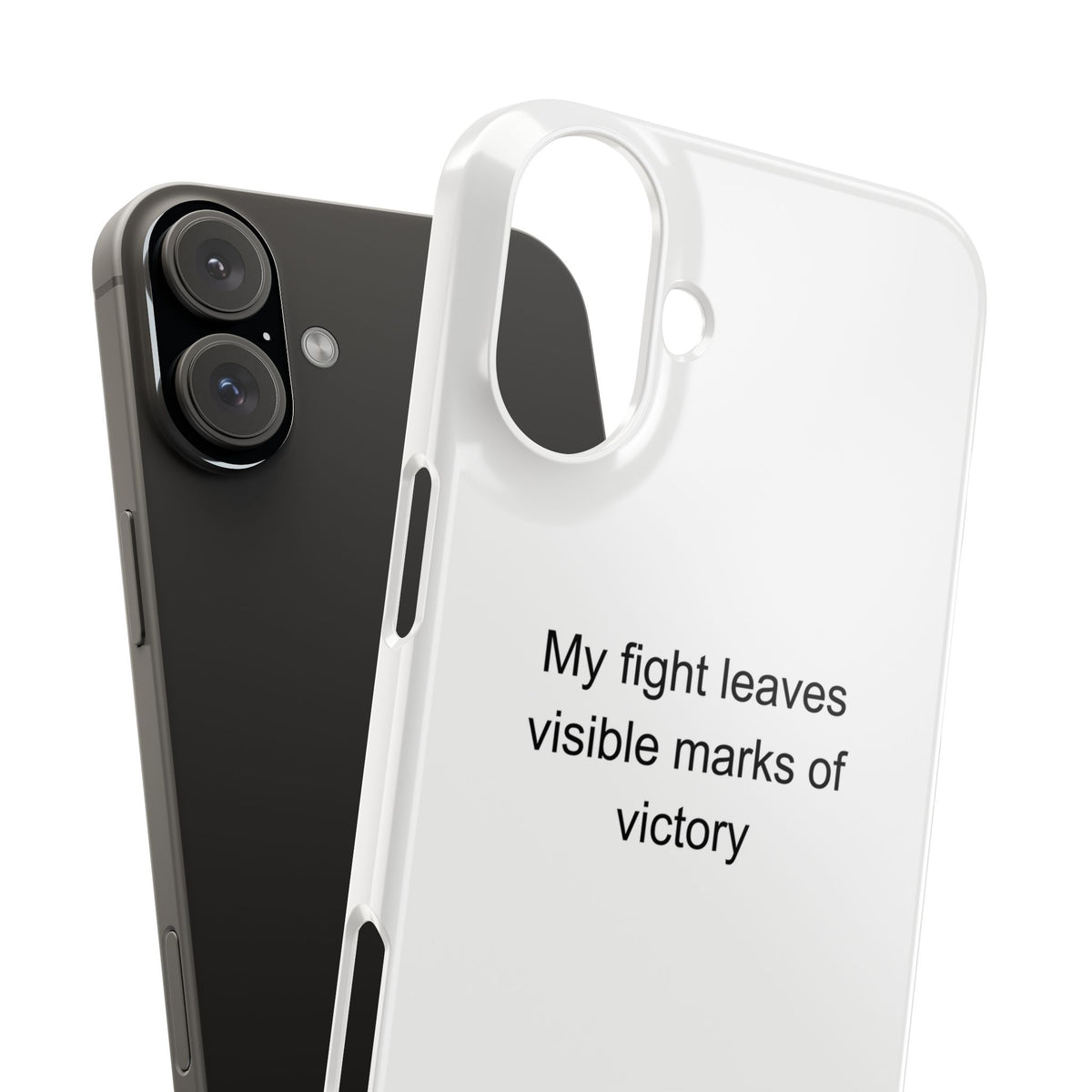 Cancer Survivor Phone Case – My Fight Leaves Visible Marks of Victory
