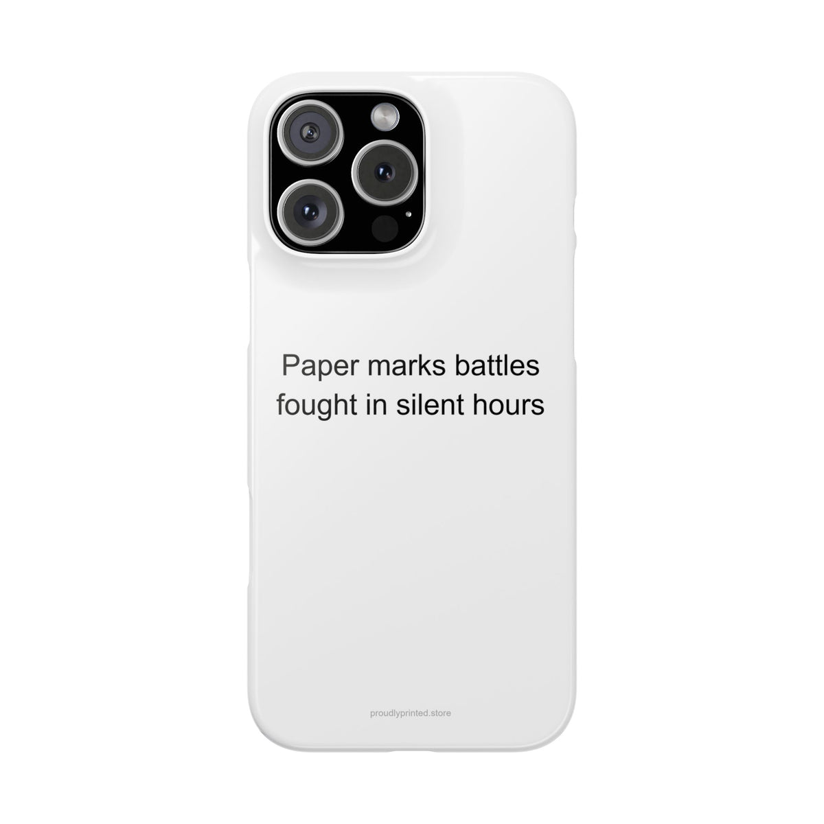 Anxiety Warrior Phone Case – Inspirational Design for Silent Battles