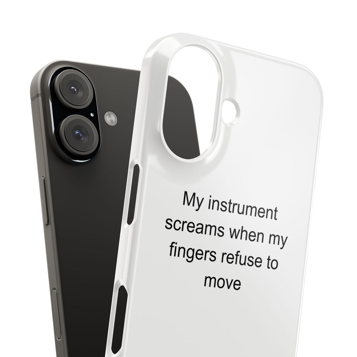 Oboist Phone Case - My Instrument Screams When My Fingers Refuse to Move
