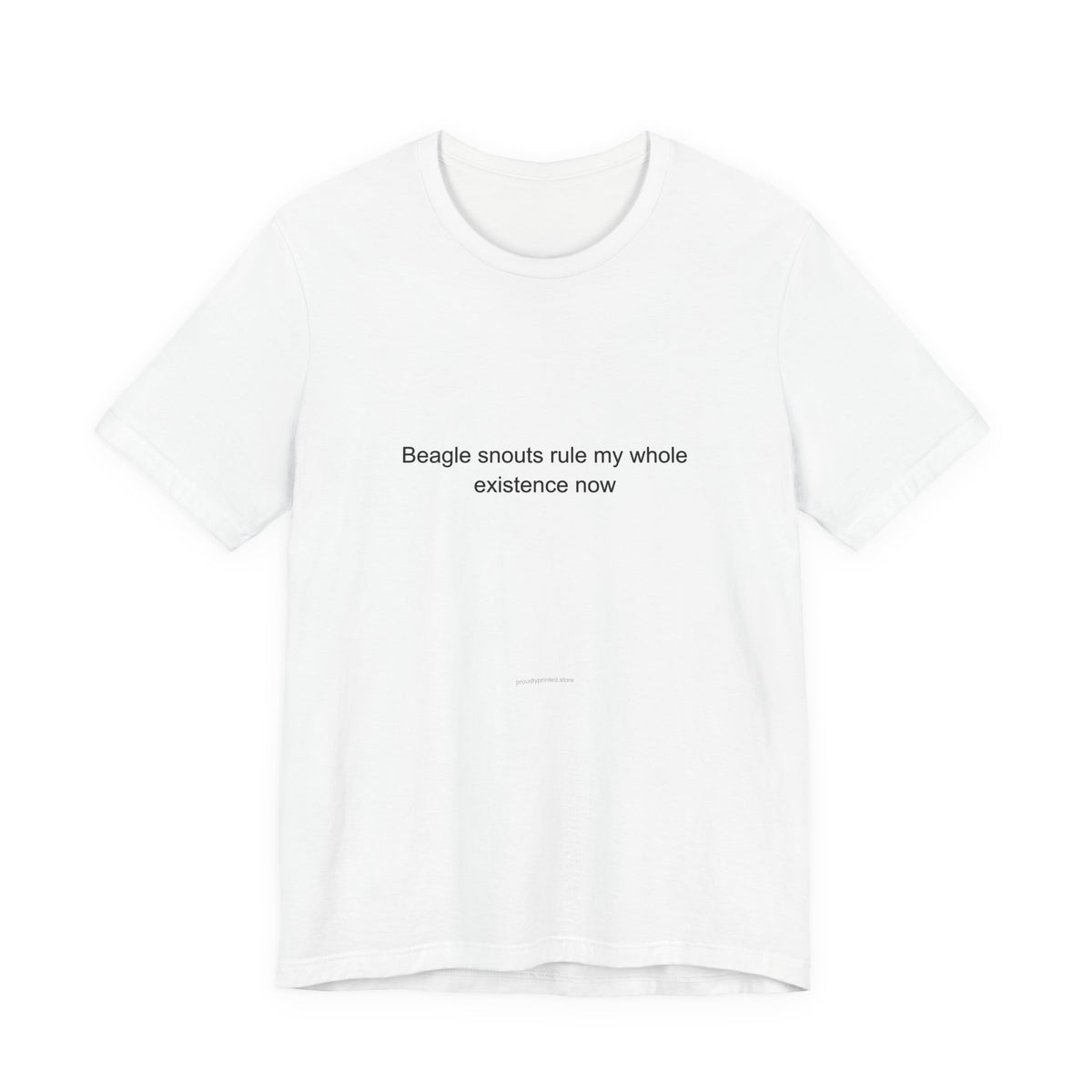 Heartfelt Beagle Owner T-Shirt - Unconditional Love Gift