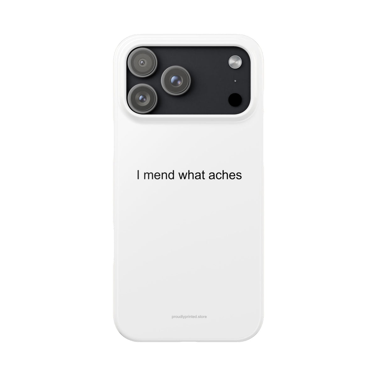 Physiotherapist Pride Phone Case – 'I Mend What Aches' Gift for PTs