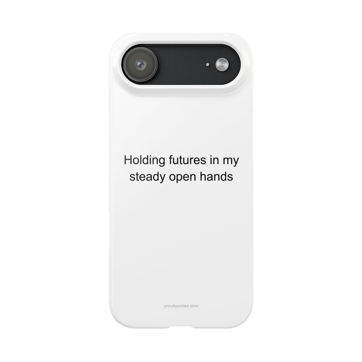 Heartfelt Foster Mom Phone Case – Holding Futures in Steady Open Hands
