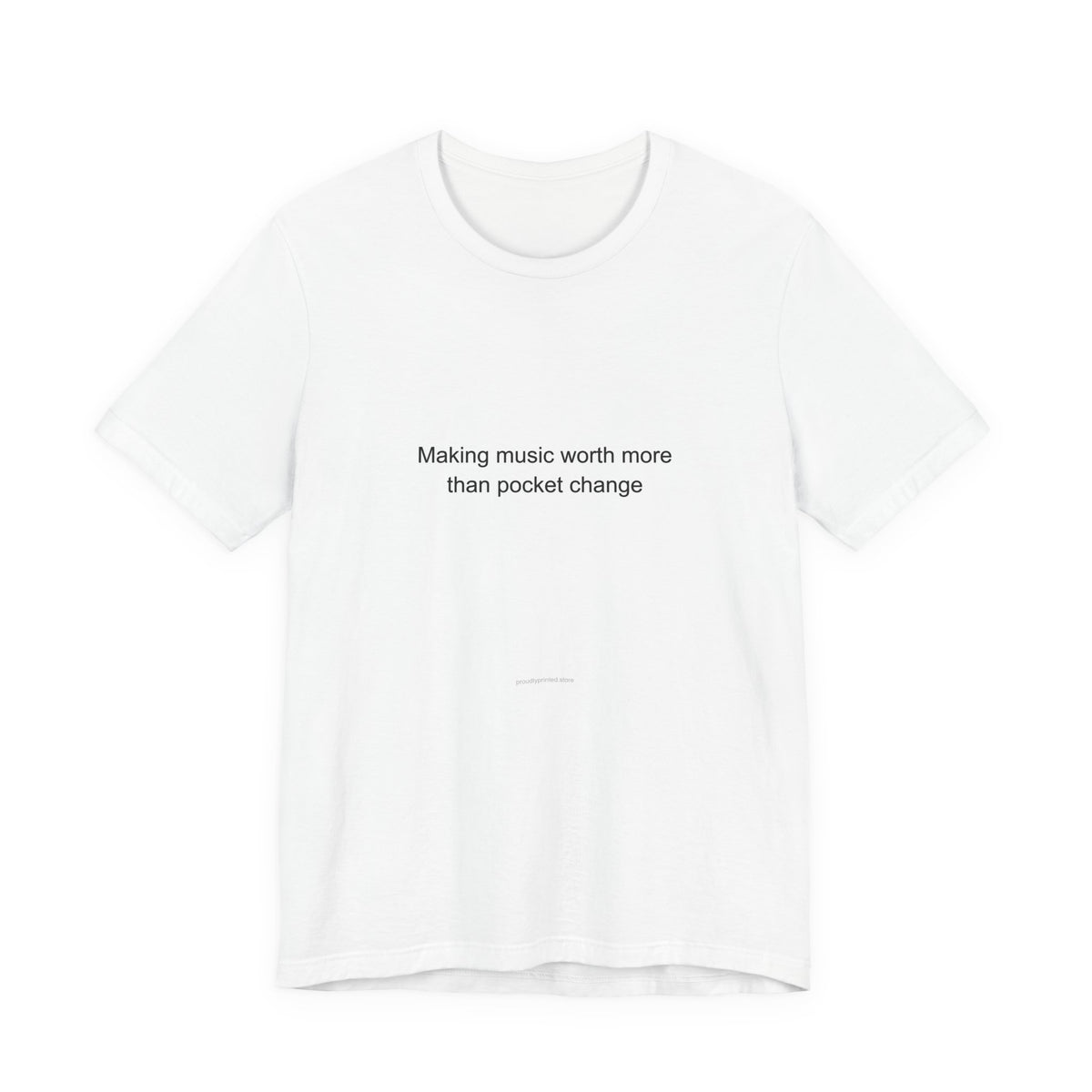 Private Music Tutor Pride T-Shirt – Making Music Worth More Than Pocket Change