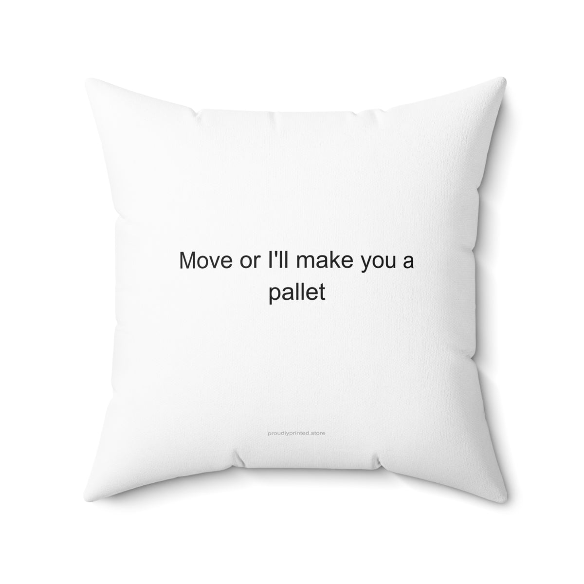 Sarcastic Forklift Driver Gift Pillow - Funny Warehouse Decor for Forklift Opera